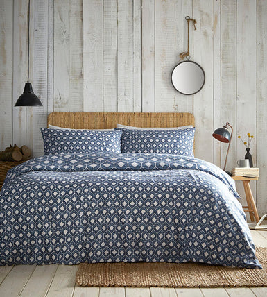 bedding-Chevron Blue