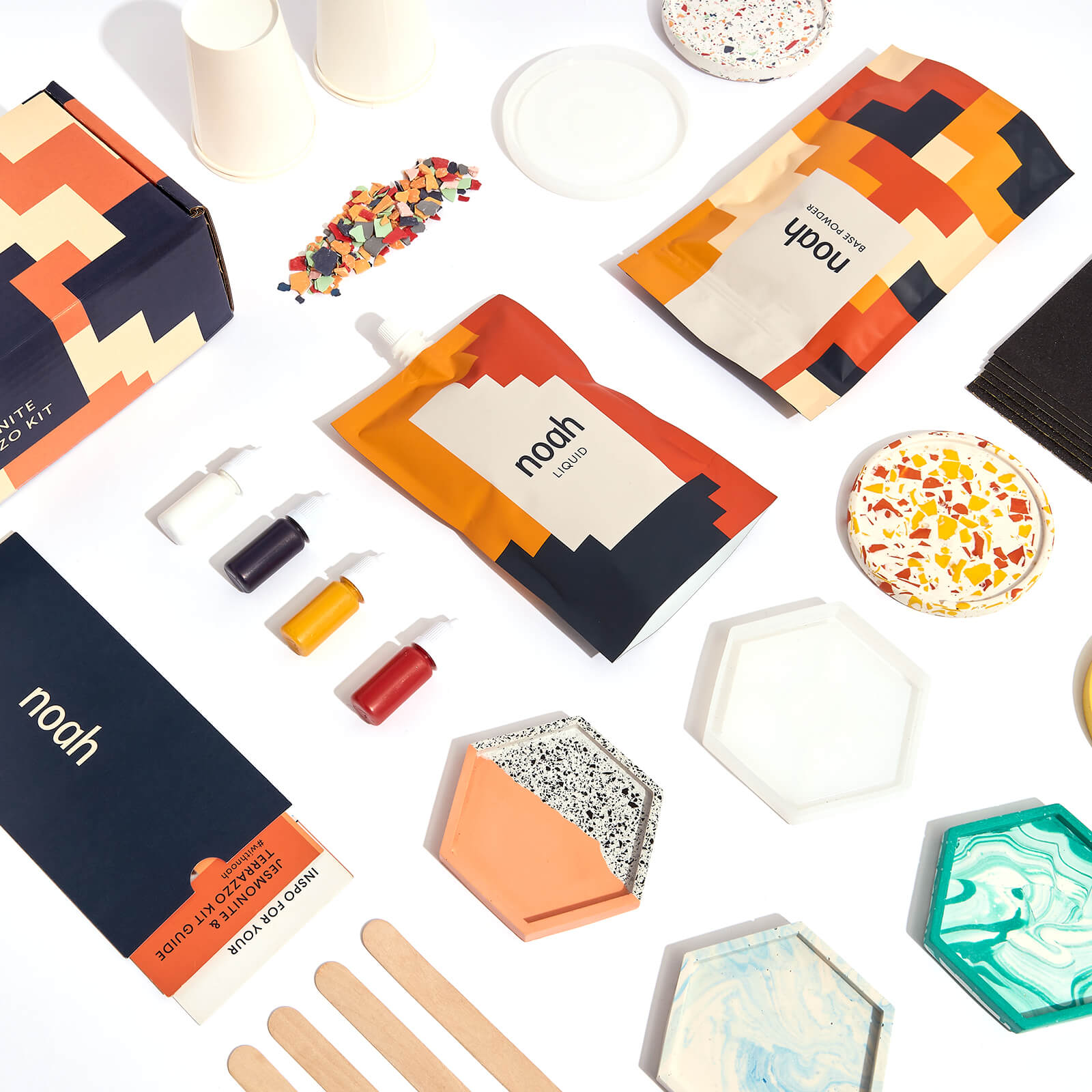 mould-Coaster Kit && colour-Primary