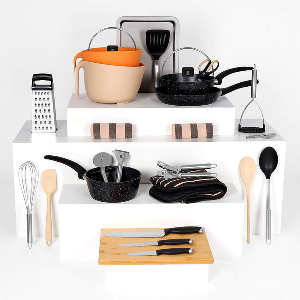 The Novice Chef Kitchen Kit  Noah: Starter Kits & Kitchen Essentials –  Noah's Box