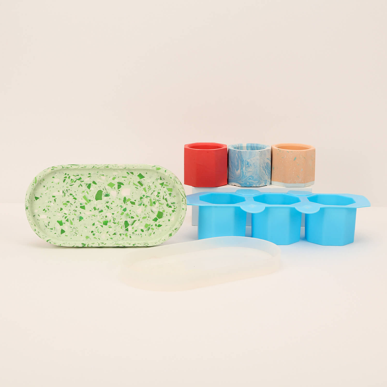 Tealights & Tray Mould Set