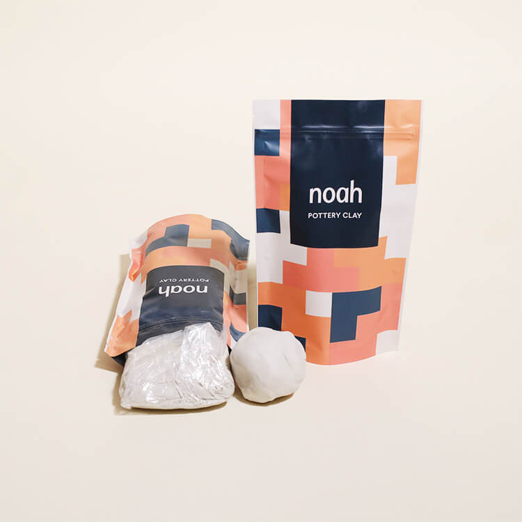 2x Air-Dry Clay - White