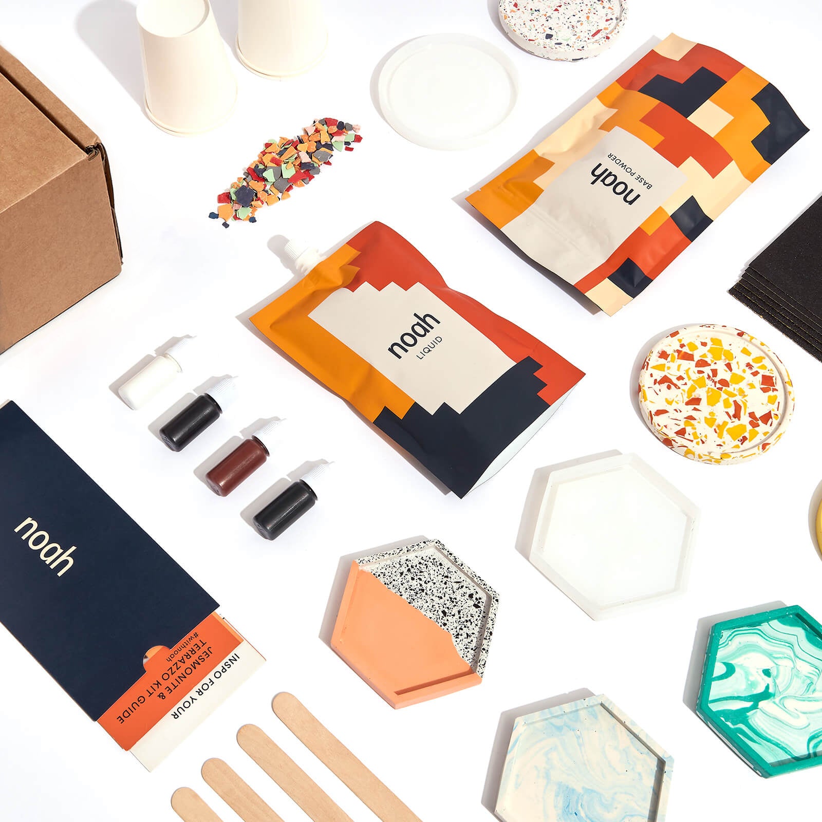 mould-Coaster Kit && colour-Neutral