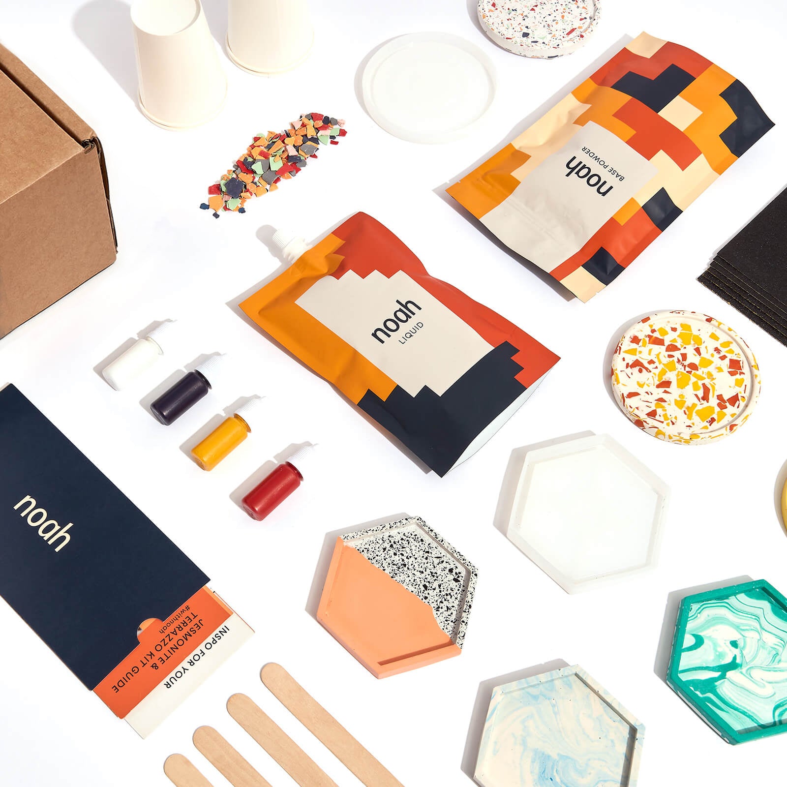 mould-Coaster Kit && colour-Primary