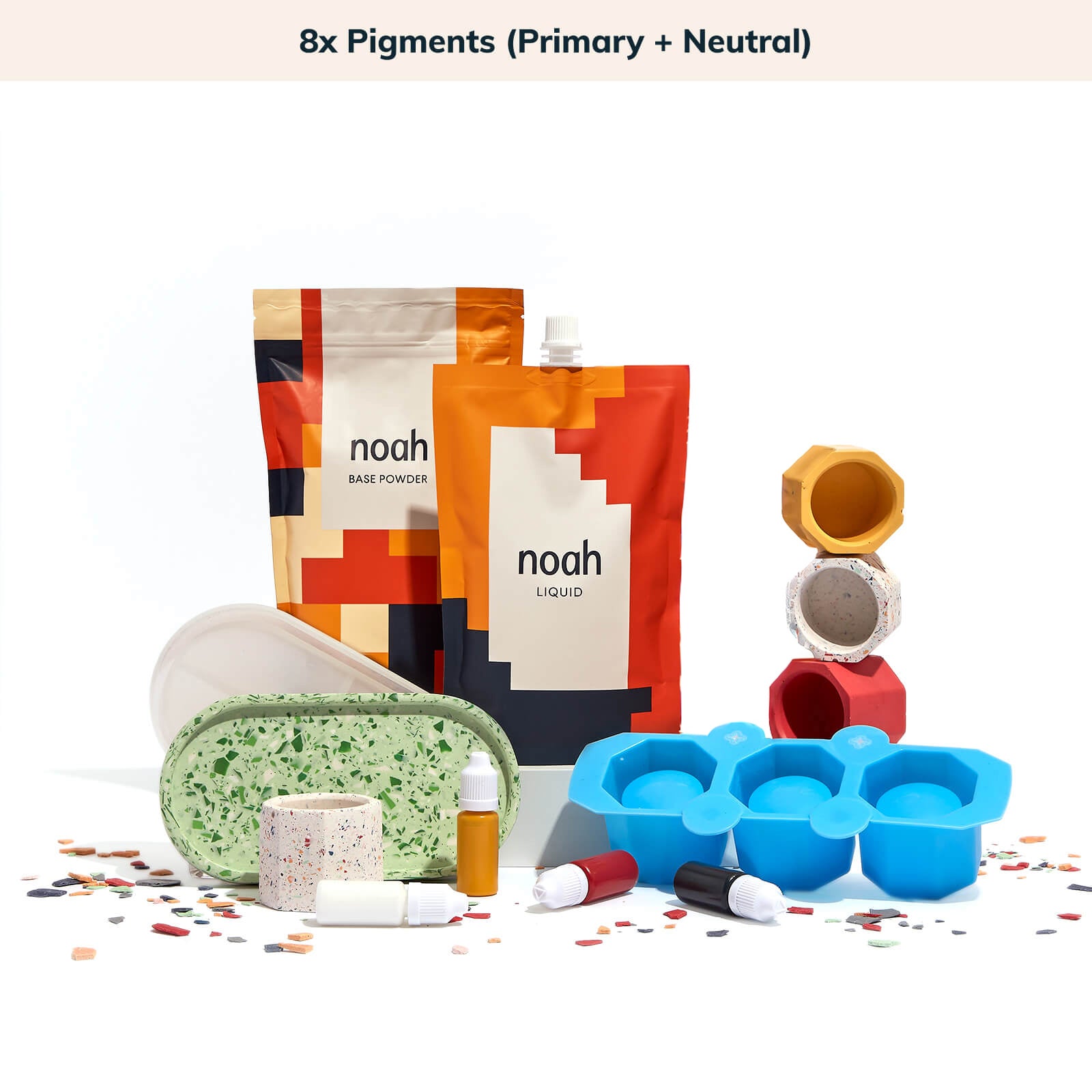 Jesmonite & Terrazzo Craft Starter Kit | noah - Starter Kits