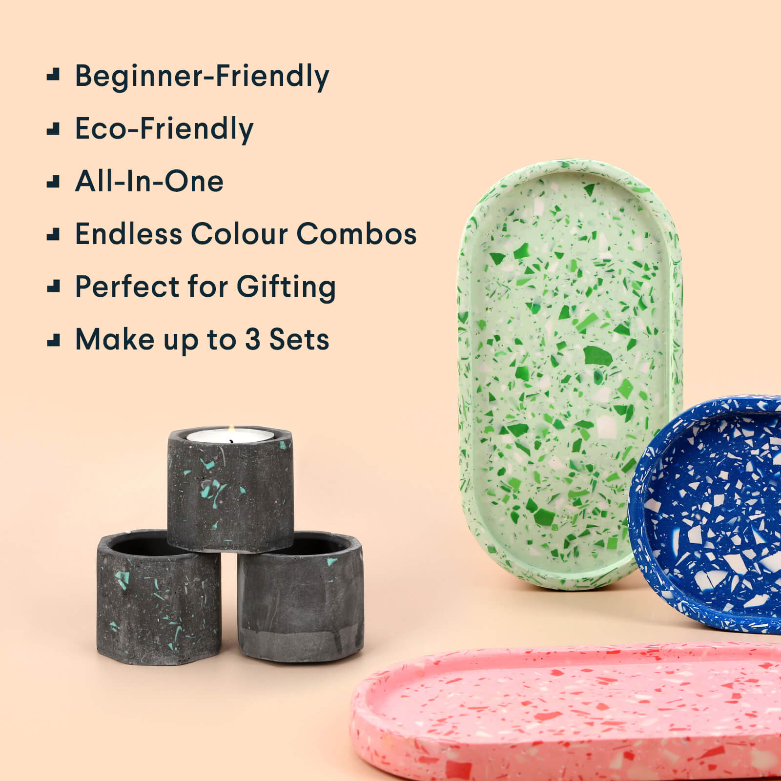 mould-Tray with Tealights Kit