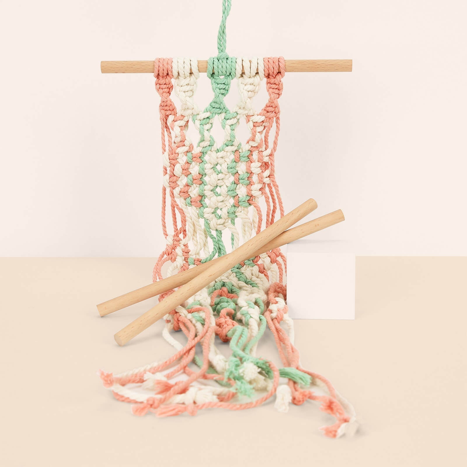 Mini DIY Kit Macramé, Dreamcatcher | Selfmade® (Stoff & Stil Mini DIY Kit Macramé, Dreamcatcher | Selfmade® (Stoff & Stil