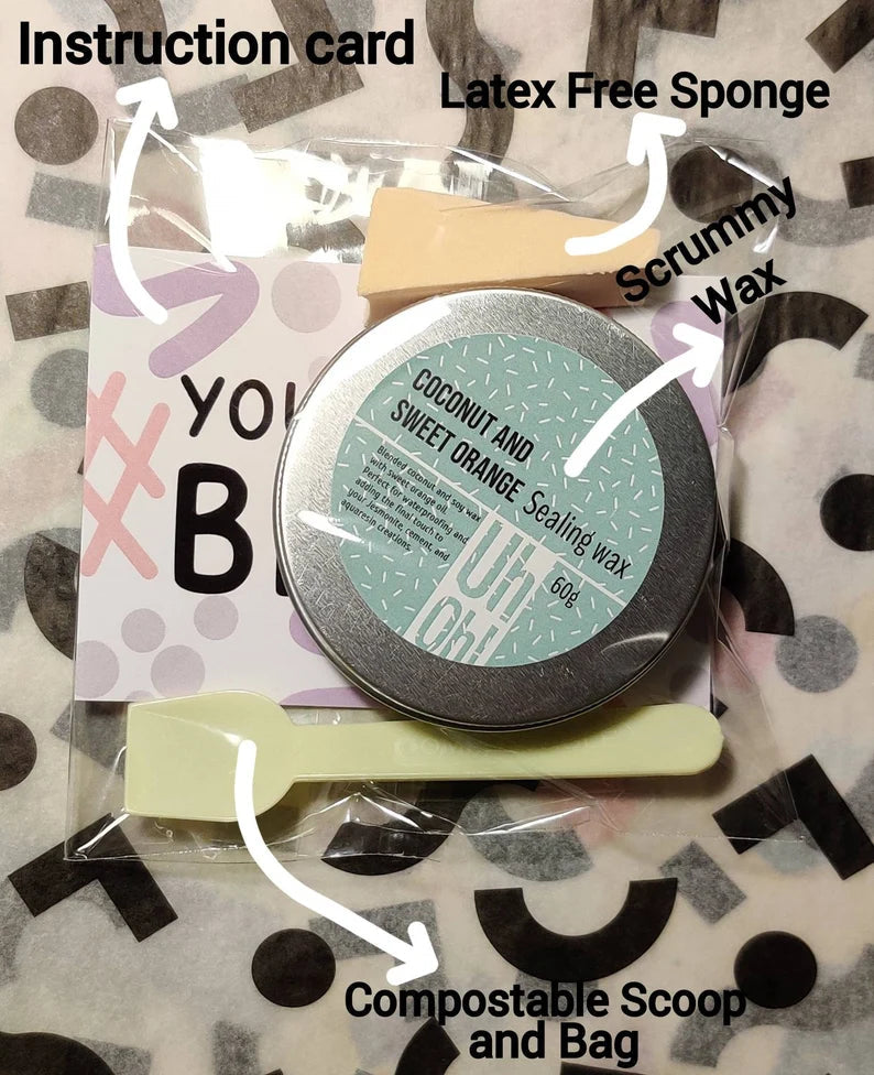 Natural Jesmonite Sealing Kit Noah's Box